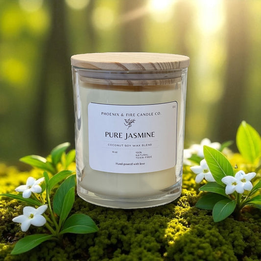 Pure Jasmine Coconut Soy Candle