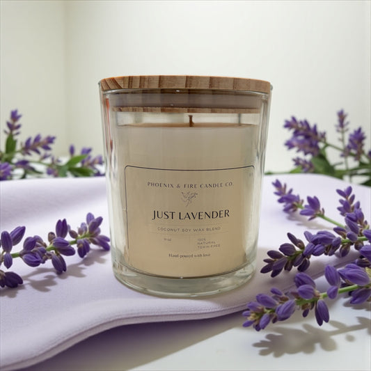 Just Lavender Coconut Soy Candle